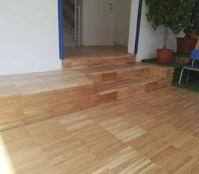 Parquet industriale massello